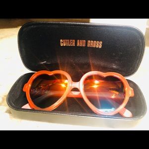 Cutler & Gross Heart-shape Sunglasses